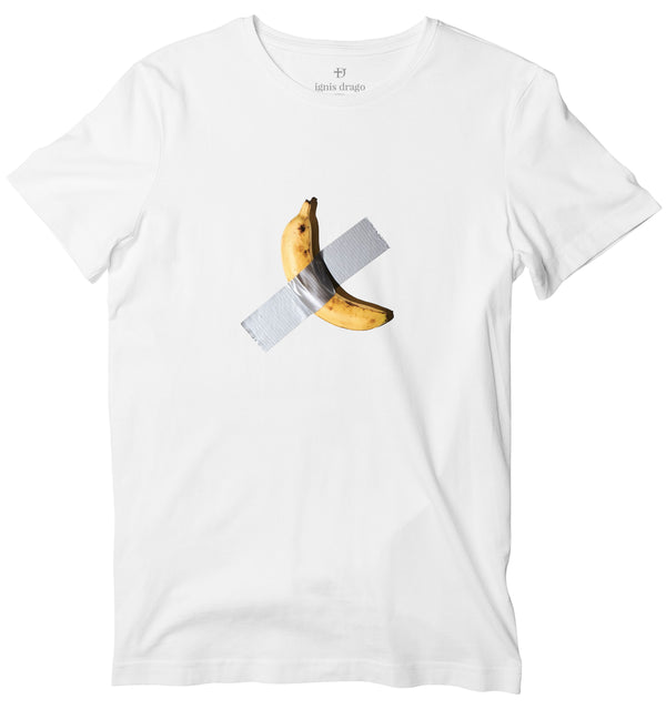 "Comedian" The Banana Taped To A Tee - Art T-shirt