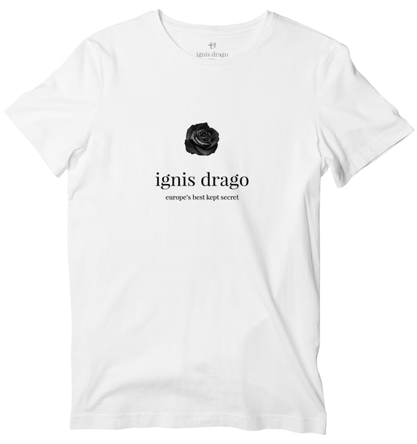 Ignis Drago Rosa Nera T-shirt