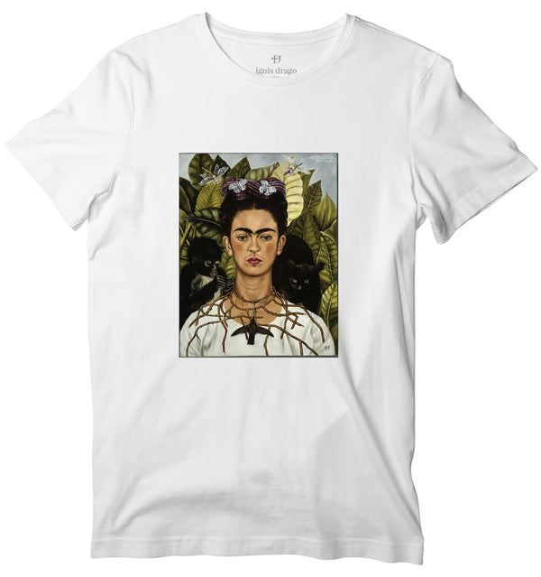 Frida Kahlo Self Portrait Art T-shirt