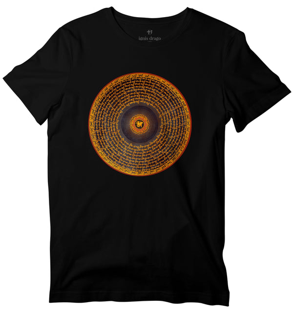 Laal Mandala Art T-shirt