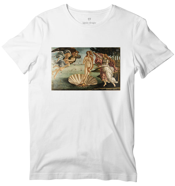 The Birth Of Venus Art T-shirt