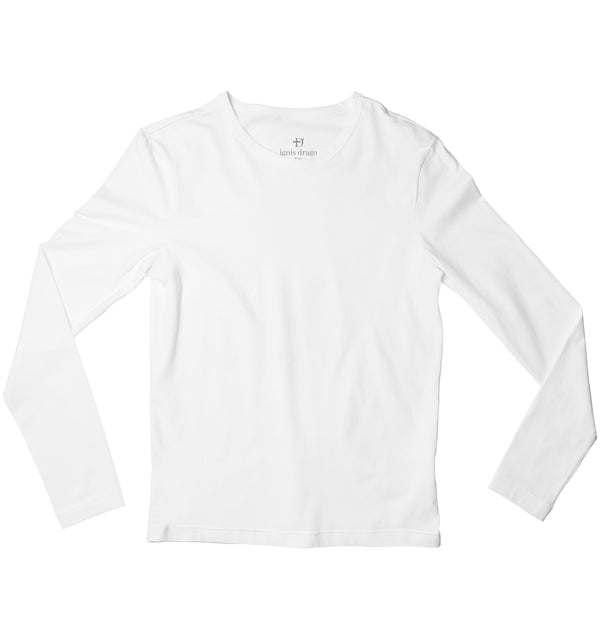 White Full Sleeve T-shirt