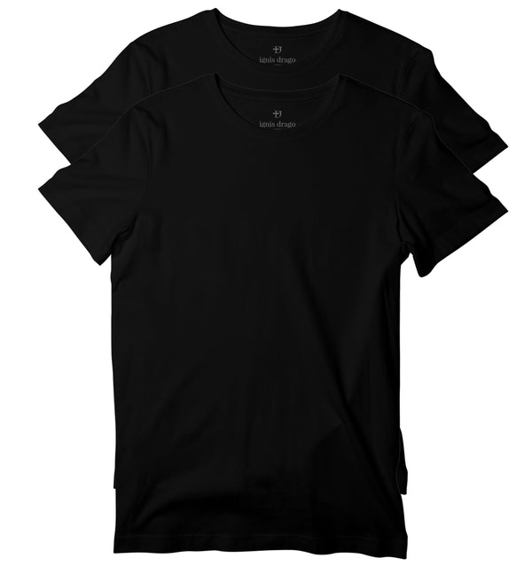 2 Black T-shirts