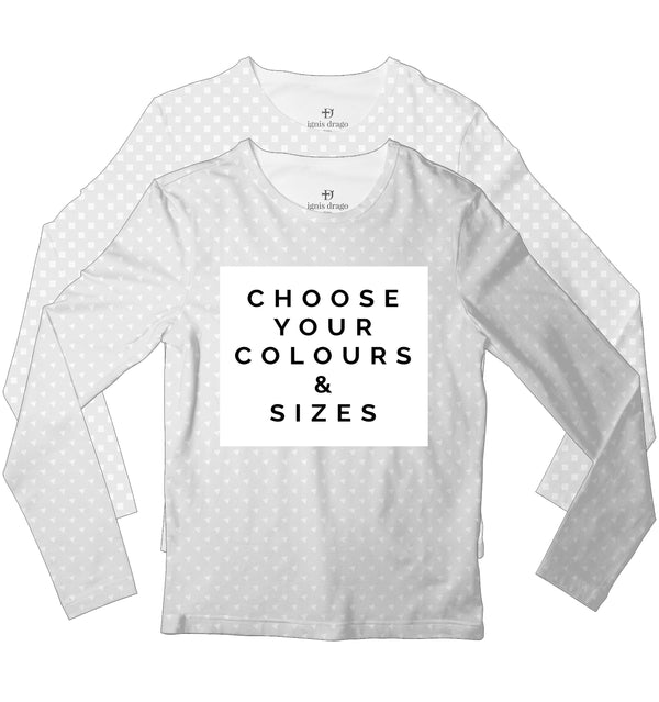Custom Combo Pack 2 Full Sleeve T-shirts