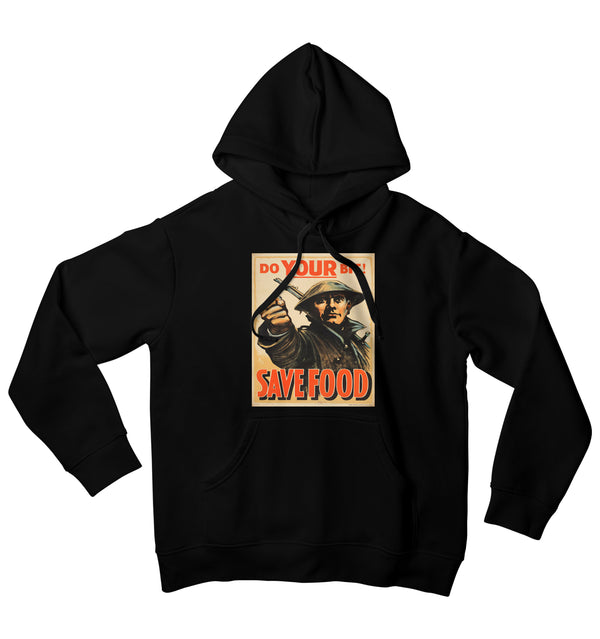 WWI Save Food Poster Hoodie