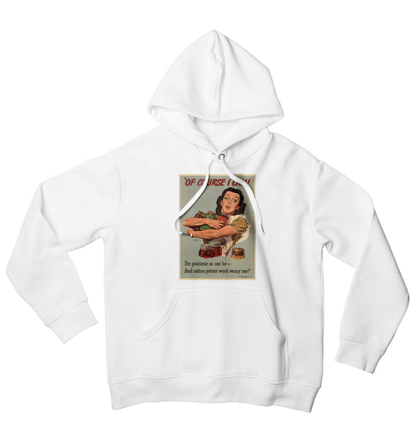 WWII US Food Conservation Hoodie