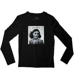 Anne Frank Full Sleeve T-shirt