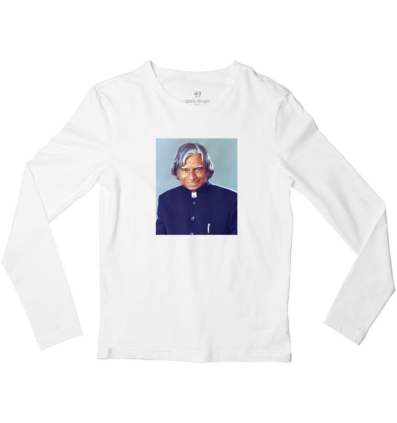 APJ Abdul Kalam Full Sleeve T-shirt