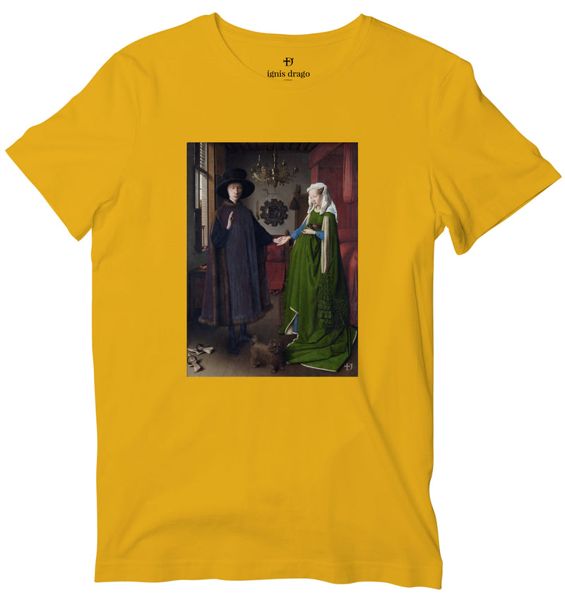 Arnolfini Portrait Art T-shirt