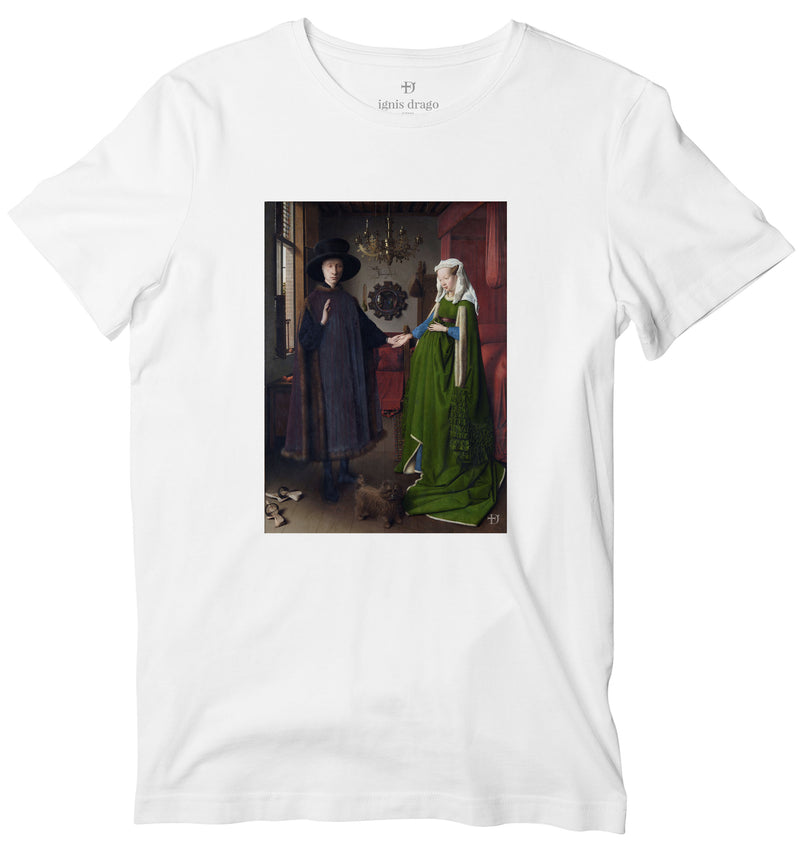 Arnolfini Portrait Art T-shirt