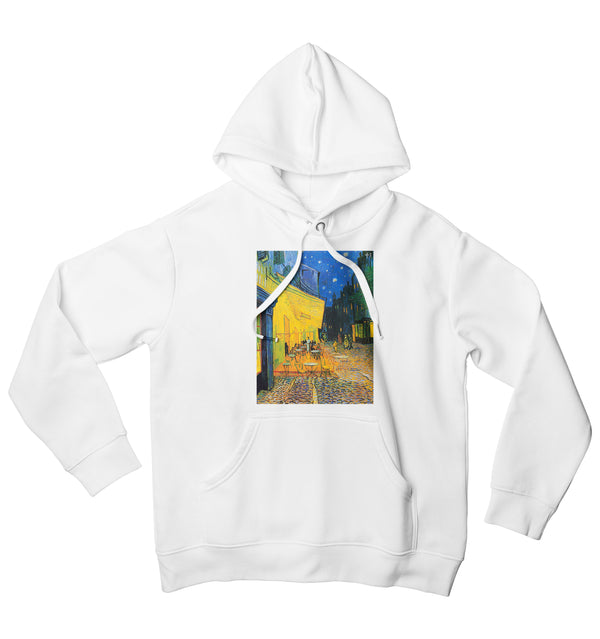 Café Terrace At Night Art Hoodie