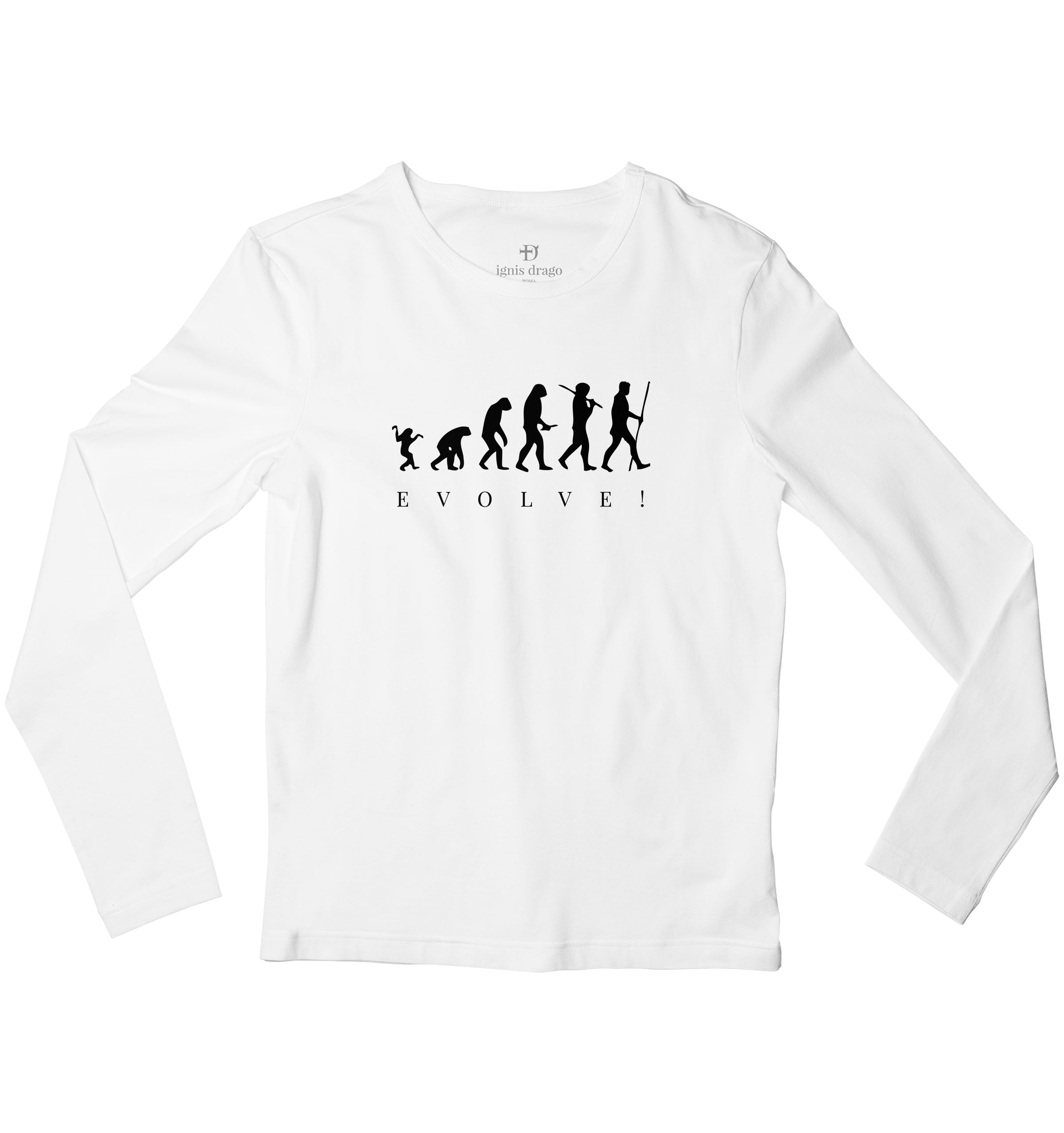 Evolution Full Sleeve T-shirt - World’s Best Graphic T-shirts – Ignis ...