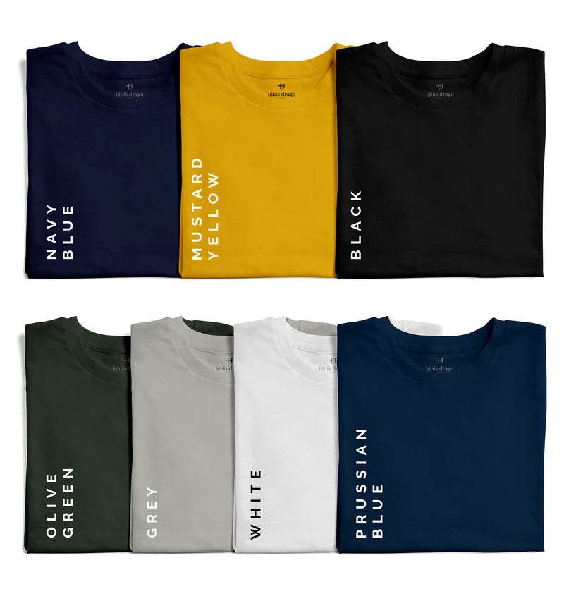 Custom Combo Pack of 2 Full Sleeve T-shirts