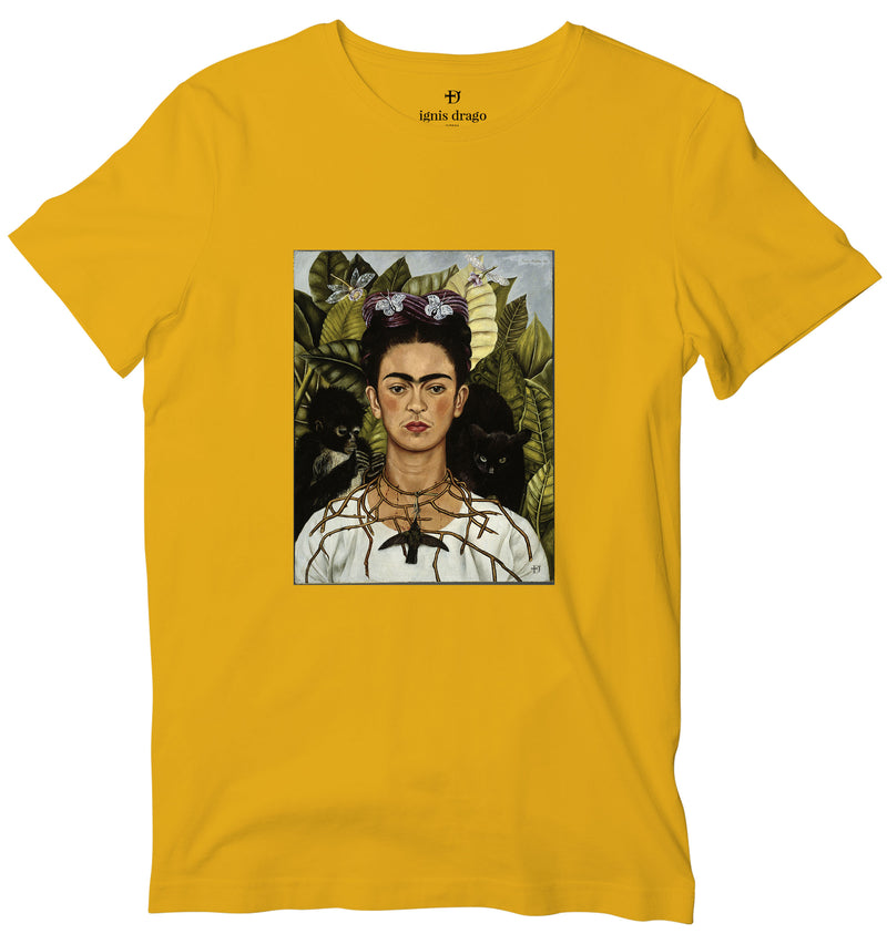 Frida Kahlo Self Portrait Art T-shirt