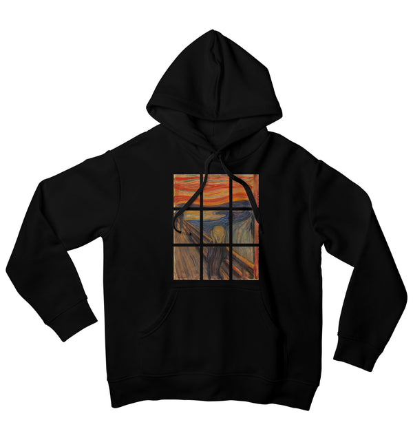 Jigsaw Scream Art Hoodie