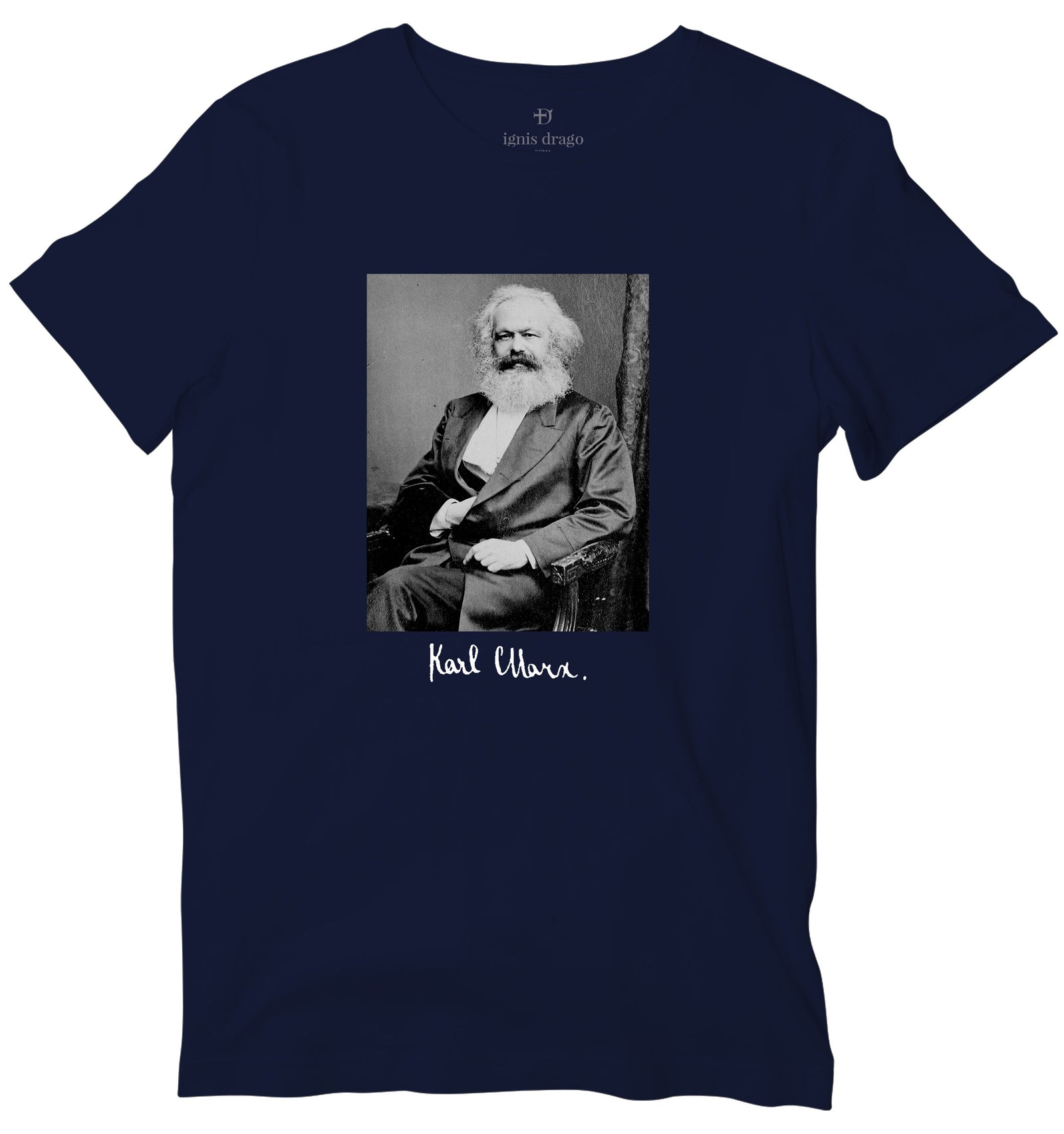Karl Marx T-shirt - World's Best Graphic T-shirts – Ignis Drago India