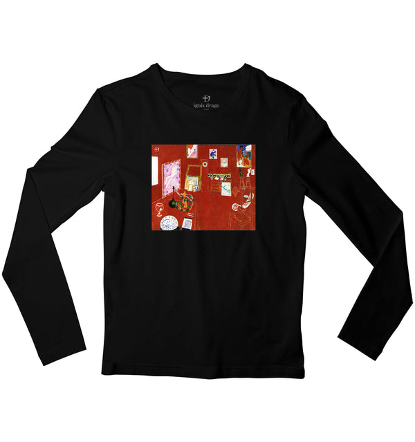L'Atelier Rouge Full Sleeve Art T-shirt