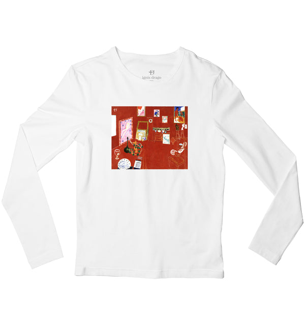 L'Atelier Rouge Full Sleeve Art T-shirt