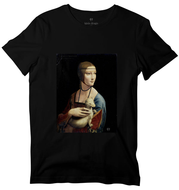 Lady With An Ermine Art T-shirt