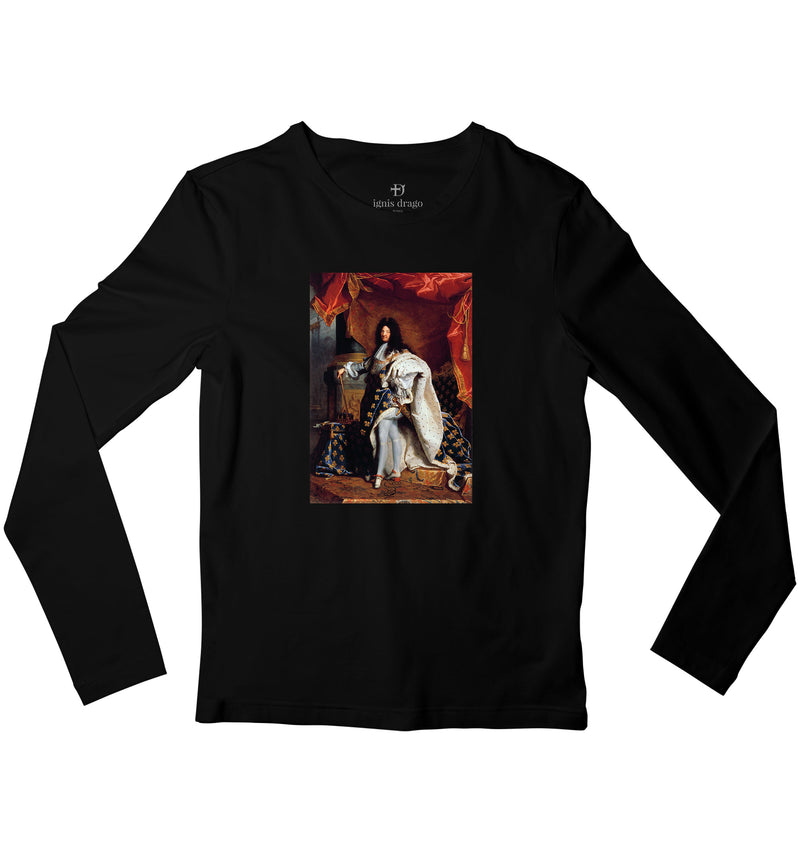 Portrait of Louis XIV Art T-shirt - Hyacinthe Rigaud - World's Best Graphic  T-shirts – Ignis Drago India