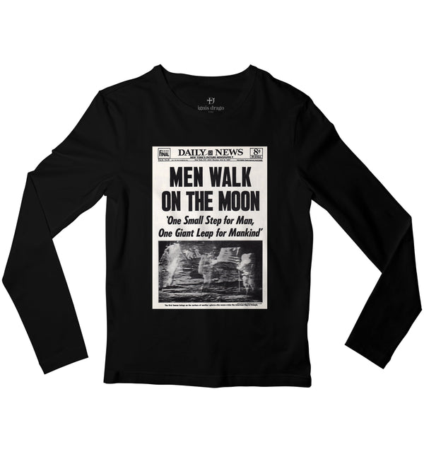 Man On The Moon Full Sleeve T-shirt