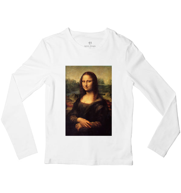 Mona Lisa Full Sleeve Art T-shirt