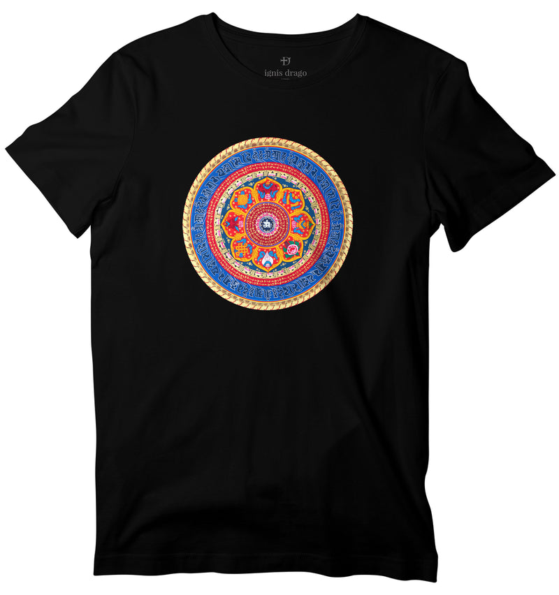 Kamal Mandala T-shirt – Tibetan Art – World’s Best Graphic T-shirts ...