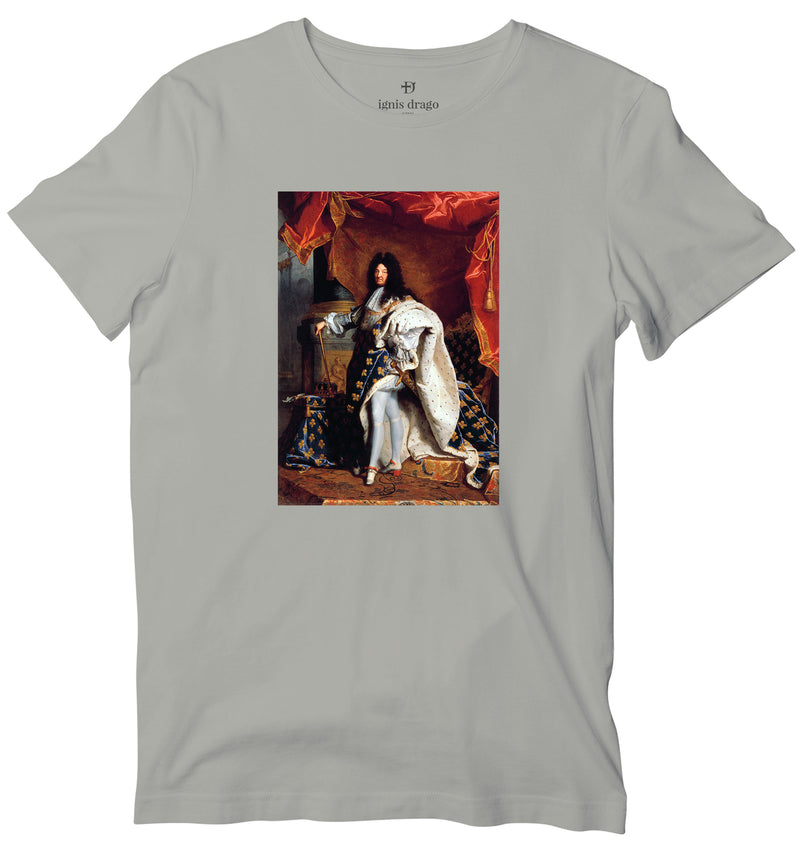 Portrait of Louis XIV Art T-shirt - Hyacinthe Rigaud - World's Best Graphic  T-shirts – Ignis Drago India