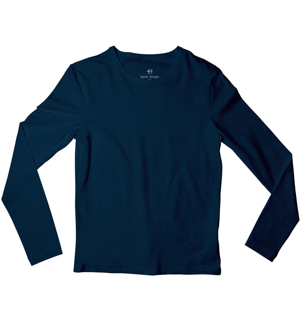 Prussian Blue Full Sleeve T-shirt