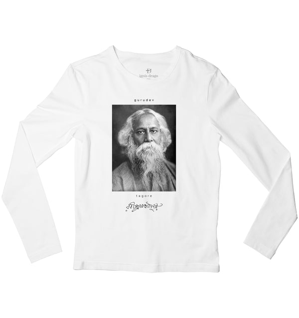 Rabindranath Tagore Full Sleeve T-shirt