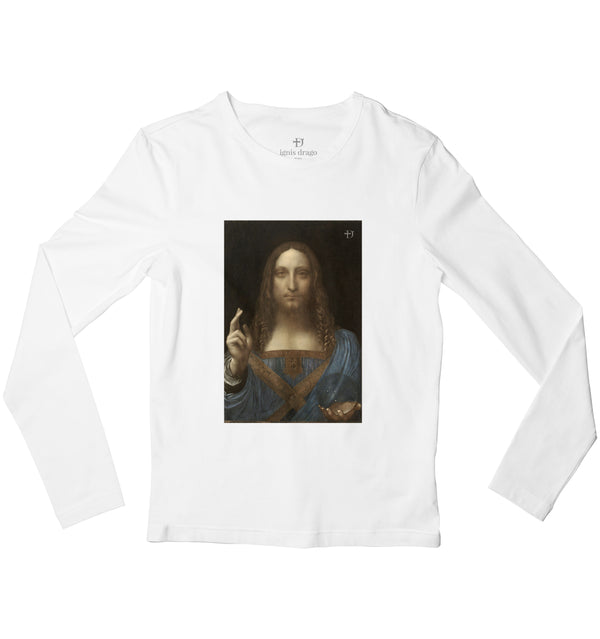 Salvator Mundi Full Sleeve Art T-shirt