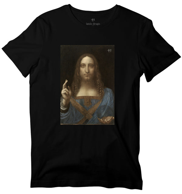 Salvator Mundi Art T-shirt