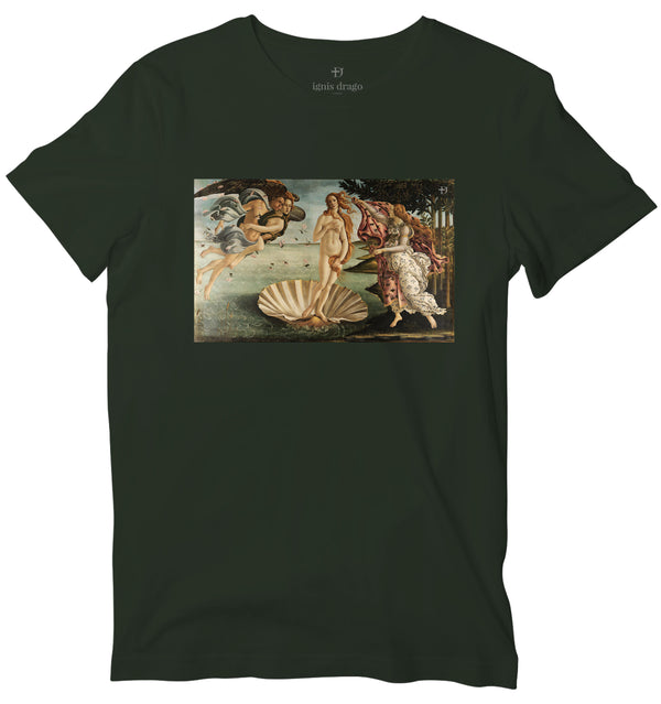 The Birth Of Venus Art T-shirt