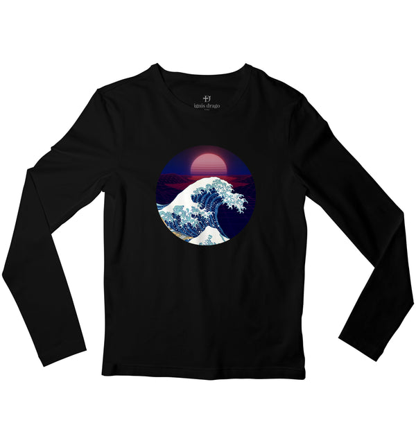 The Great Vaporwave Full Sleeve T-shirt