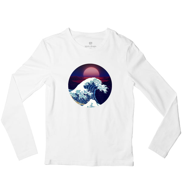 The Great Vaporwave Full Sleeve T-shirt