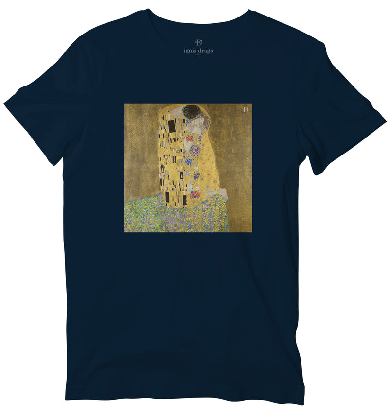 The Kiss T-shirt - Klimt World's Best Graphic T-shirts – Ignis Drago India