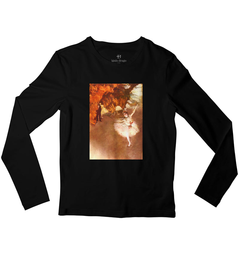 The Star (Dancer on Stage) Full Sleeve Art T-shirt