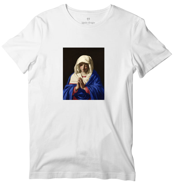 The Virgin In Prayer Art T-shirt