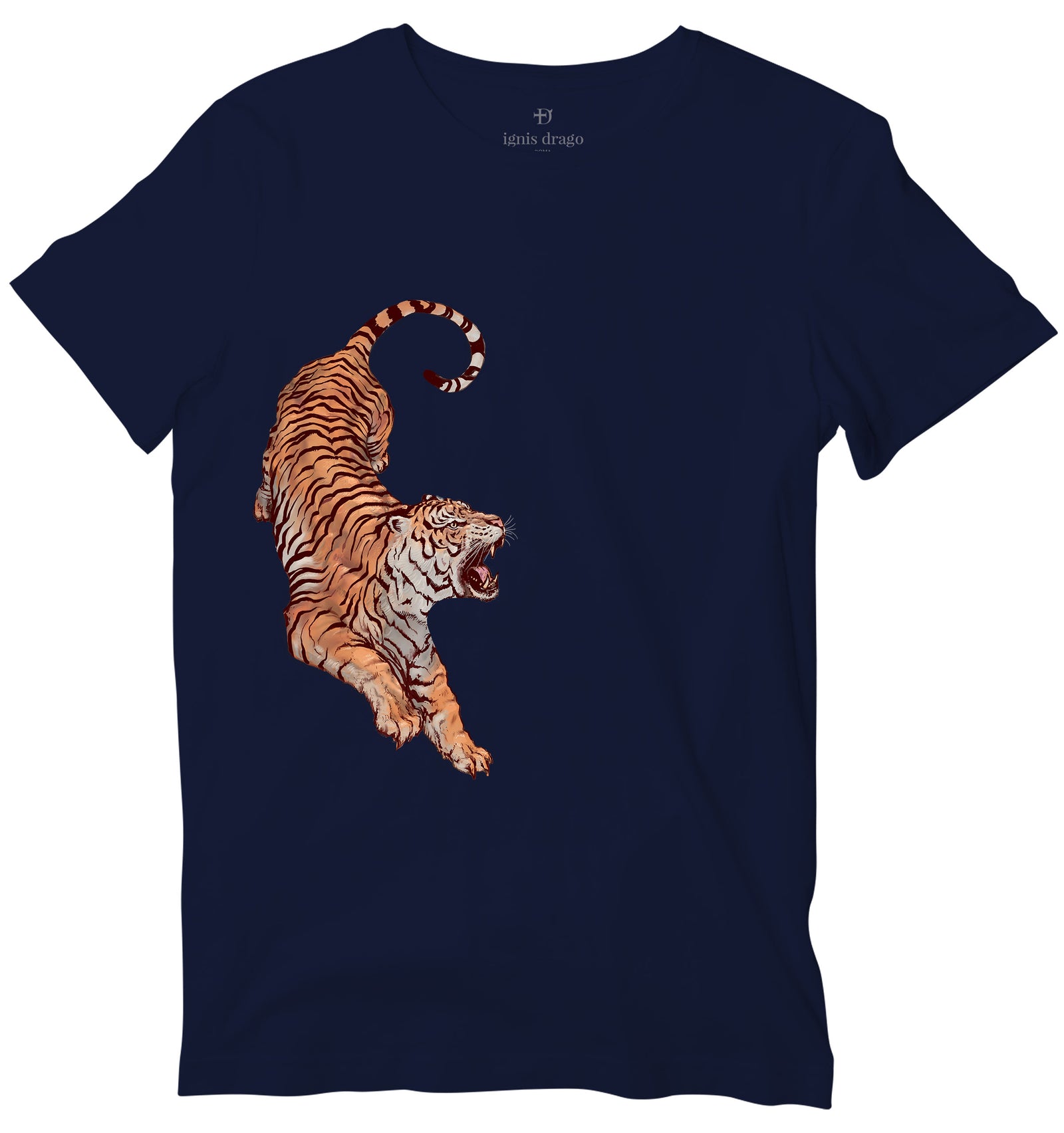 Tiger's Leap T-shirt - World's Best Graphic T-shirts – Ignis Drago