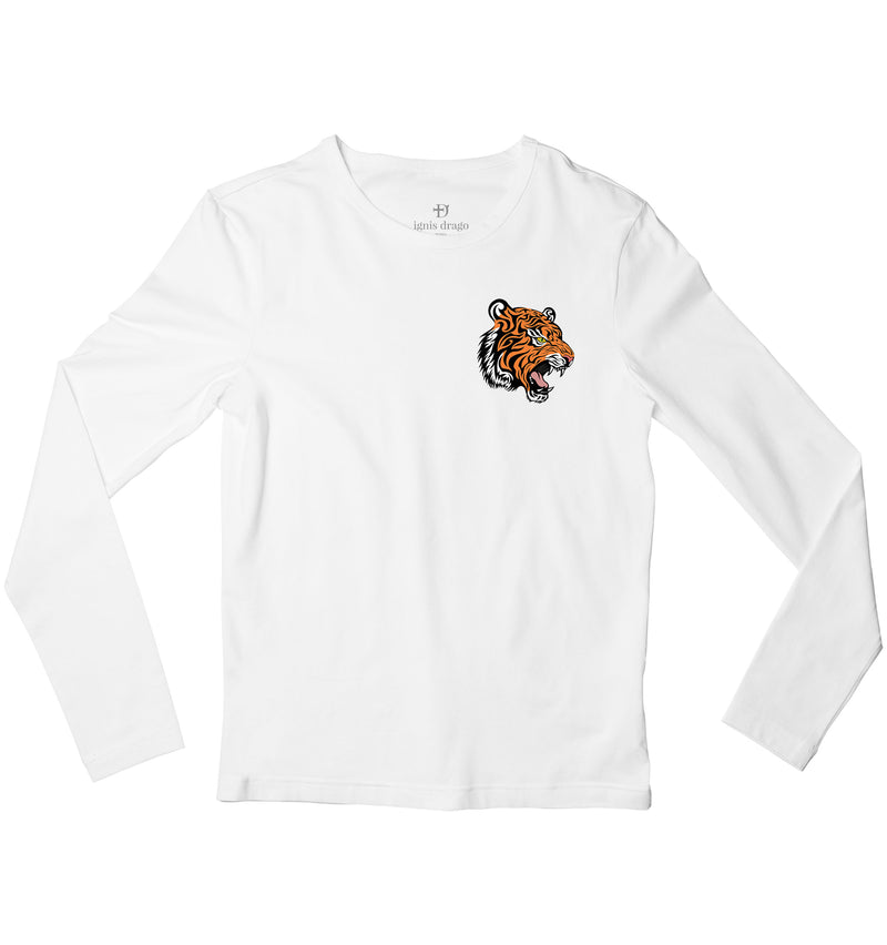 Tiger's Roar Full Sleeve T-shirt - Left Chest Print