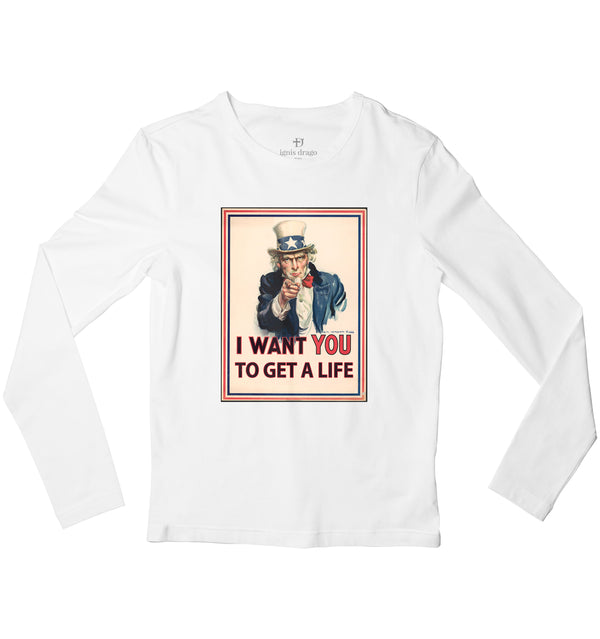 Uncle Sam Full Sleeve T-shirt