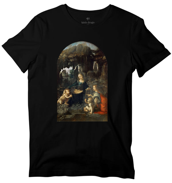 The Virgin Of The Rocks Art T-shirt