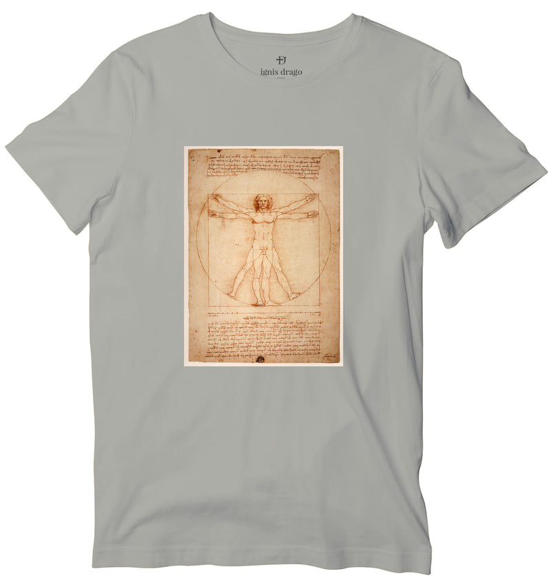 Vitruvian Man Art T-shirt