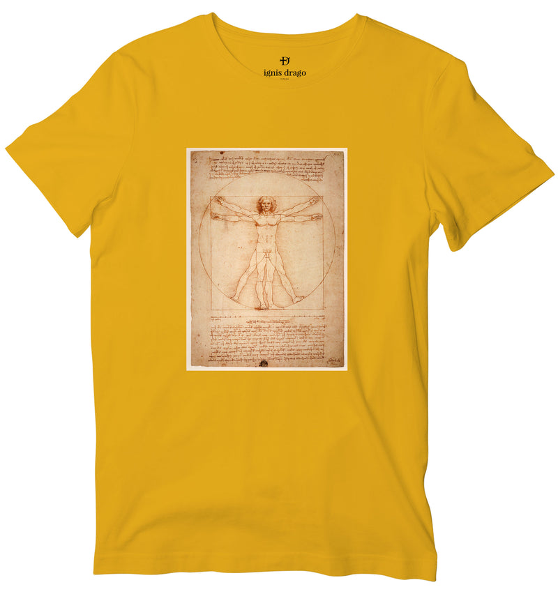 Vitruvian Man Art T-shirt