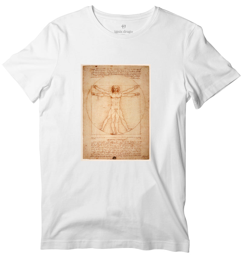 Vitruvian Man Art T-shirt