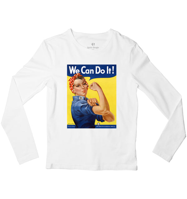 We Can Do It! Full Sleeve T-shirt